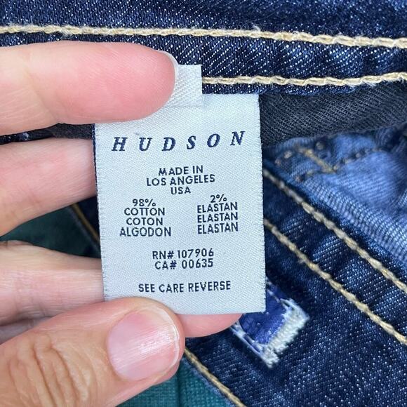 Hudson Women's Low Rise Boot Cut Jeans Size 28 - Picture 11 of 13